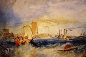 Joseph Mallord William Turner Painting - Dover Castle Romantic Turner